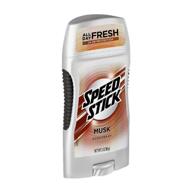 🏃 speed stick musk deodorant, 3 oz - pack of 12: long-lasting fresh scent for all-day protection! logo