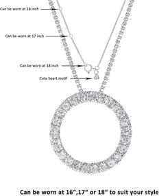 img 2 attached to Dazzling Joya Weight Diamond Necklace Collection for Boys' Jewelry: Adding Sparkle and Sophistication