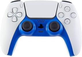 img 3 attached to 🎮 Enhance Your PS5 Controller with the Striking Blue Faceplate Replacement Cover