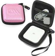 📱 casematix pink carry case for square contactless & chip reader – portable credit card scanner protection logo