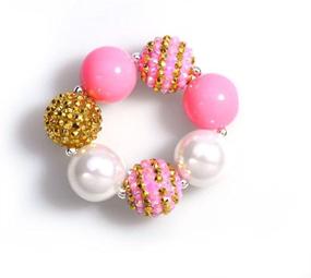 img 1 attached to Bling Bubblegum Necklace Fashion Bracelet