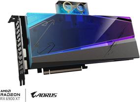 img 3 attached to Видеокарта GIGABYTE AORUS RX 6900 XT Xtreme WATERFORCE WB: Профессиональное водяное охлаждение, 16 ГБ GDDR6, GV-R69XTAORUSX WB-16GD