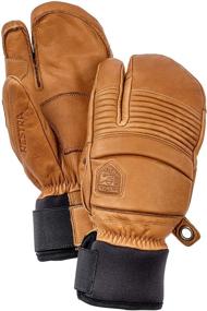 img 4 attached to Hestra Mens Ski Gloves 3 Finger Men's Accessories for Gloves & Mittens