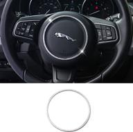 💎 улучшите интерьер вашего jaguar с наклейкой topdall steering wheel bling crystal diamond emblem. логотип