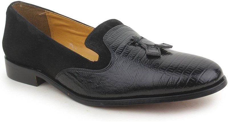 liberty leather padded footbed tassels boys' shoes 로고