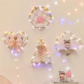 img 1 attached to 🎉 1PACK 16COLOR 200LED 66FT Fairy Lights with Remote Control - Versatile Plug-in Fairy Lights for Bedroom, Indoor Decor, Wedding, Party, Birthday