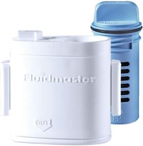 img 3 attached to Enhanced Fluidmaster 8100 Flush 'n Sparkle Automatic Toilet Bowl Cleaning System with Blue Cartridge