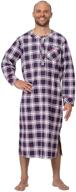 pajamagram green blue plaid sleepshirt men's clothing for sleep & lounge logo