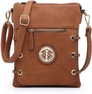 dasein compartment crossbody lightweight shoulder women's handbags & wallets and crossbody bags logo