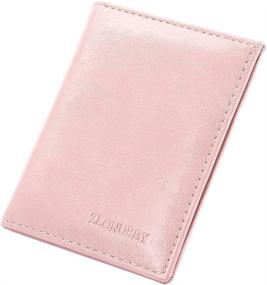 img 4 attached to ZLONUBEY Wallets Protection Leather Business Women's Handbags & Wallets