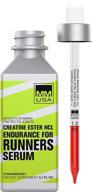 💪 enhanced runners creatine serum: boost speed, endurance, cell energy, quicker recovery. fast absorption. no water retention. featuring creatine hcl, l-glutamine, l-carnitine & guarana extract logo