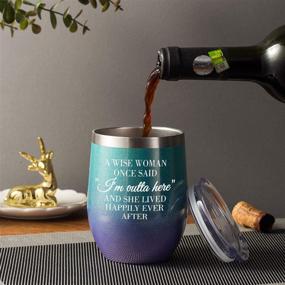 img 2 attached to 2021 Retirement Gifts for Women – Hilarious Wine Gift Basket for Retiring Friends, Bosses, Coworkers, Educators, Nurses, Mothers, and Grandmothers – Amusing Retired Wine Tumbler, Socks, Coaster, Keychain