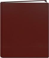 pioneer photo albums ftm-811l/r 20-page family treasures deluxe 📸 red bonded leather cover scrapbook compatible with 8.5 x 11-inch pages logo