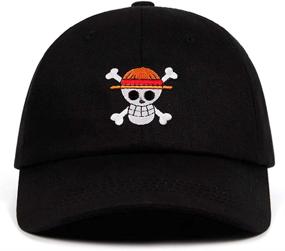 img 2 attached to Pirate Embroidery Luffy Piece Baseball Sports & Fitness