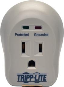 img 1 attached to 💡 Tripp Lite SPIKECUBE Power Strip Surge Protector, Direct Plug-In, 1 Outlet, $5,000 Insurance