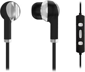 img 2 attached to Black KTC Aluminum Ear Buds with In-Line Controls for iPhone/iPad/iPod - Koss iL200k