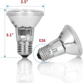 img 2 attached to 💡 Energy-Efficient PAR20 Replacement Lighting Reflector for Bathrooms and Industrial Electrical Applications