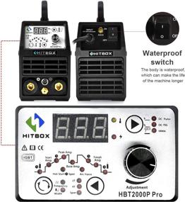 img 3 attached to 🔥 HITBOX Inverter Digital Welding Machine: Unleash Precision and Power