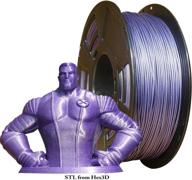 🌌 exploring the cosmos: stronghero3d printer filament in mesmerizing galaxy purple logo