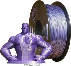 img 1 attached to 🌌 Exploring the Cosmos: Stronghero3D Printer Filament in Mesmerizing Galaxy Purple