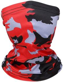 img 1 attached to Versatile Gaiters Balaclava 🧣 Bandanas: Top-notch Accessories for Active Boys