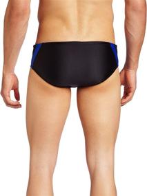 img 1 attached to 🩲 Enhanced Performance Swim Brief for Men - Speedo Xtra Life Lycra Rapid Splice