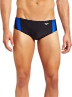 🩲 enhanced performance swim brief for men - speedo xtra life lycra rapid splice logo