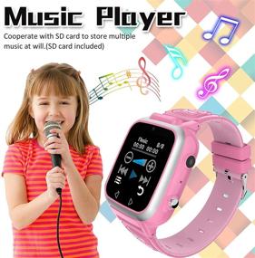 img 1 attached to Kids Smartwatch Boys Girls Calendar