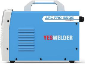 img 2 attached to 🔥 Yeswelder ARC-165DS Stick Welder, 165 Amp Digital Inverter IGBT MMA ARC Welder, 110/220V Dual Voltage Portable Welding Machine with Hot Start ARC Force