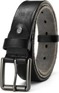 genuine leather belts yoetey casual men's accessories logo