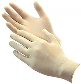 img 2 attached to 🧤 Latex Powder Free Gloves (Small, 1 Box) - 100 Gloves per Box