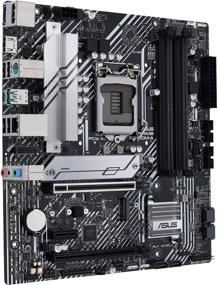 img 2 attached to ASUS Prime B560M-A LGA 1200 (Intel 11th/10th Generation) micro ATX Motherboard with PCIe 4.0, Dual M.2 Slots, 8 Power Stages, 1 Gb LAN, DisplayPort, Dual HDMI, USB 3.2 Gen 2 Type-C, V-M.2-Key E Slot for Wi-Fi, and Aura Sync RGB