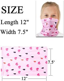 img 3 attached to 👧 Stay Protected and Stylish with our Function Protective Balaclava Headwear for Girls