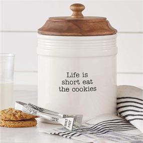 img 1 attached to 🍪 Mud Pie Vintage-Inspired Cookie Jars (Experience Life's Sweetness)