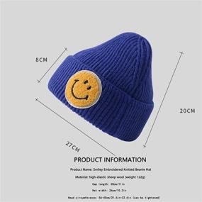 img 3 attached to Stretchy Warm Thick Soft Winter Hats for Unisex - REENLOON Beanie Hats: Slouchy Knit Skull Cap