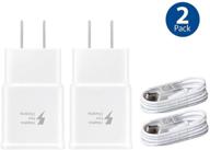 🔌 samsung adaptive fast charger kit for galaxy s7/s6/note5 - usb 2.0 true digital fast charge kit (white) logo