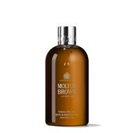 luxurious molton brown tobacco absolute bath & shower gel - 10 fl oz (pack of 1) logo