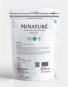 img 3 attached to 🌹 Mi Nature Rose Petal Powder 8oz - 100% Natural & Pure, Chemical-free Skin Care, No Added Colors or Preservatives