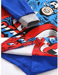 img 2 attached to 🕷️ Spider Man Spiderman 3 Boys' Cat Pajamas Sleepwear & Robes by Shanleaf Clothing