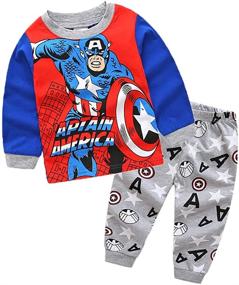 img 4 attached to 🕷️ Spider Man Spiderman 3 Boys' Cat Pajamas Sleepwear & Robes by Shanleaf Clothing