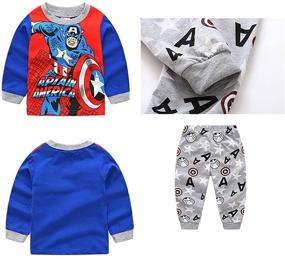 img 3 attached to 🕷️ Spider Man Spiderman 3 Boys' Cat Pajamas Sleepwear & Robes by Shanleaf Clothing