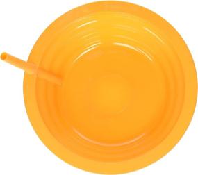 img 3 attached to 🌈 Vibrantly-Colored Arrow Plastic Bowl Assortment: Functional and Stylish