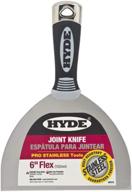 versatile hyde 06878 joint knife: perfect for flexible joint smoothing, 6-inch логотип