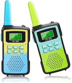 img 4 attached to Walkie Talkies Kids Channels Flashlight Kids' Electronics