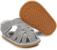 enercake baby boys sandals: stylish and safe infant summer shoes for outdoor adventures logo