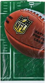 img 2 attached to 🏈 Коллекция NFL Drive: Пластиковый стол с печатным рисунком для вечеринок