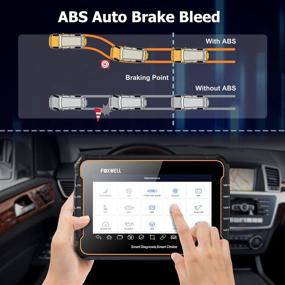 img 1 attached to 🔧 Сканер FOXWELL GT60: продвинутый полносистемный диагностический сканер с 24 функциями обслуживания, кровотечение тормозов ABS, EPB, SRS, SAS, DPF, TPMS, сброс масла, сброс аккумулятора, AutoVIN - считыватель автомобильных кодов OBD2 на планшете Android 7 дюймов.