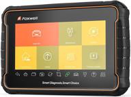 🔧 сканер foxwell gt60: продвинутый полносистемный диагностический сканер с 24 функциями обслуживания, кровотечение тормозов abs, epb, srs, sas, dpf, tpms, сброс масла, сброс аккумулятора, autovin - считыватель автомобильных кодов obd2 на планшете android 7 дюймов. логотип