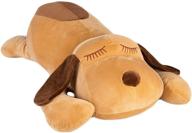 giant soft dog plush hugging pillow, extra large puppy stuffed animals toy gifts for kids, 27.5-inch logo