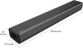 img 2 attached to 🔊 Enhance Your Audio Experience with Hisense HS214 2.1ch Sound Bar: Built-in Subwoofer, 108W Power, Dolby Audio, Bluetooth Connectivity, HDMI ARC/Optical/AUX/USB, 3EQ Modes